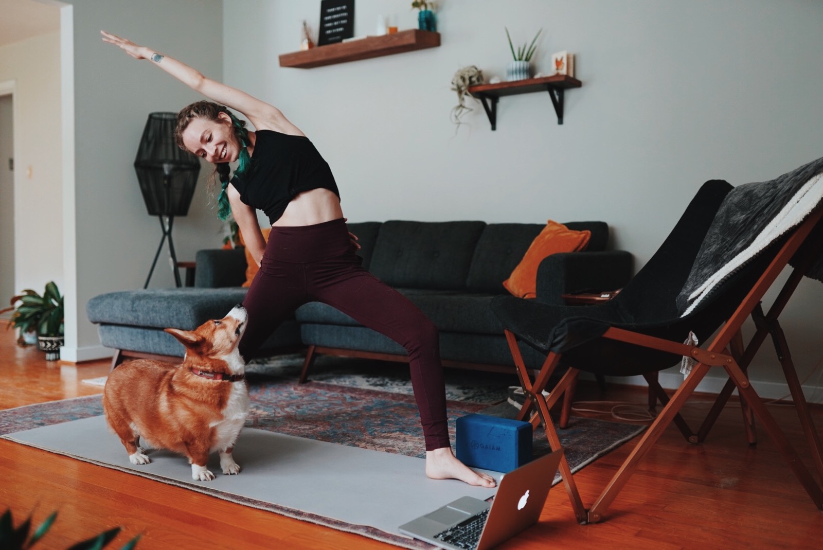 yoga at home